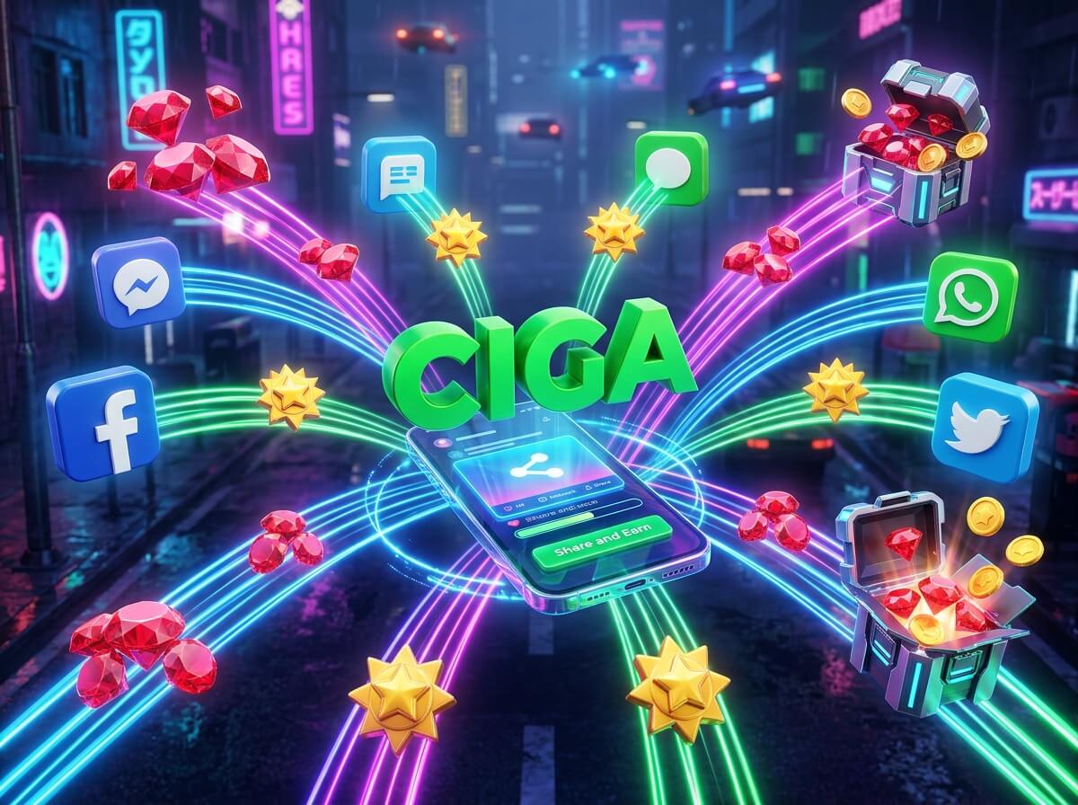 chia sẻ ciga game qua zalo facebook
