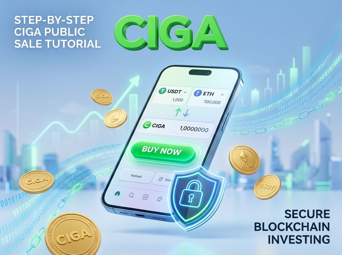 hướng dẫn mua ciga token vòng public sale