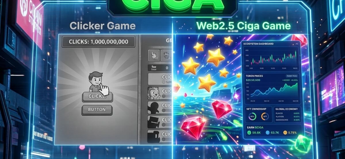 so sánh ciga game và các game clicker khác