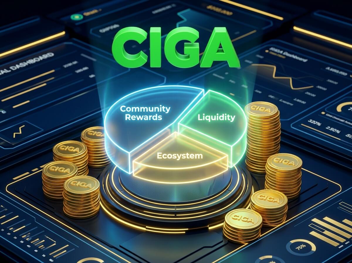 tokenomics dự án ciga game
