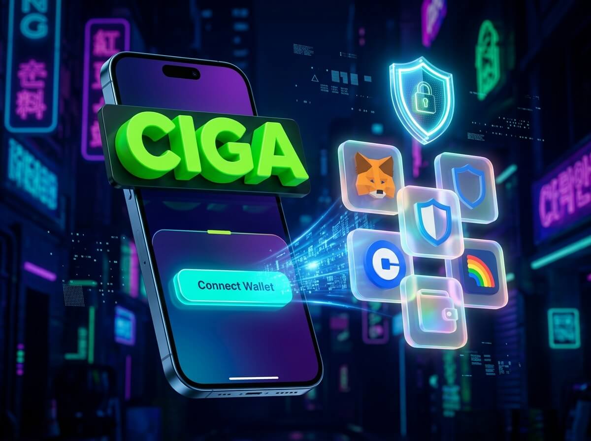 cách kết nối ví web3 với ciga game
