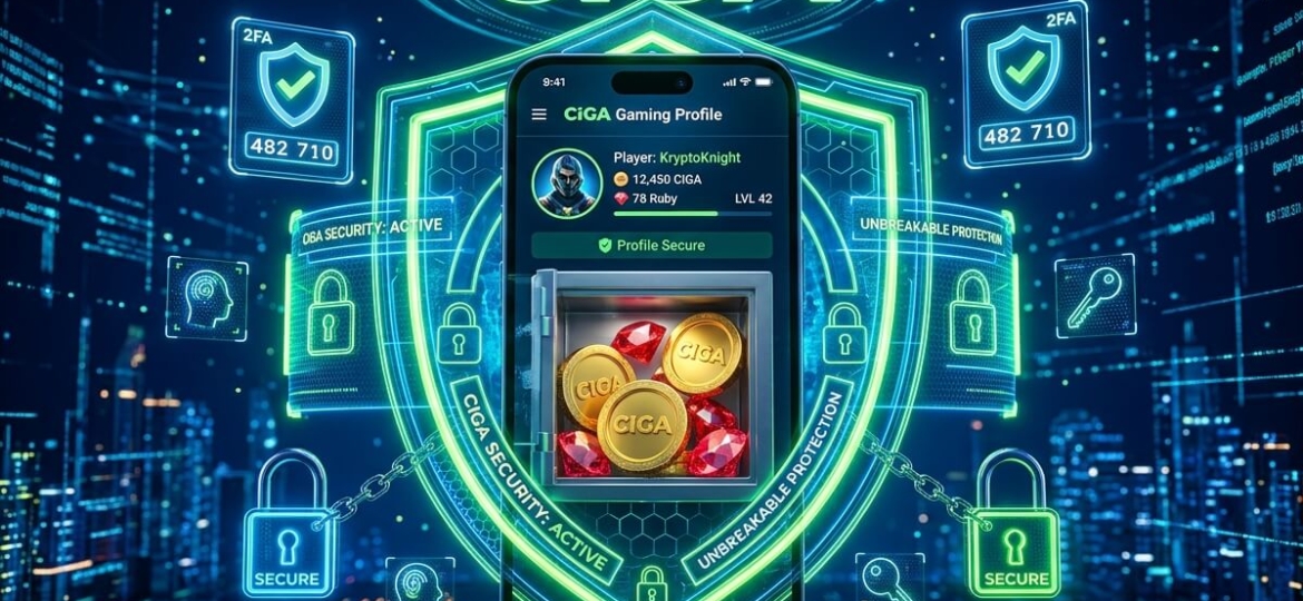 cách bảo mật tài khoản ciga game an toàn