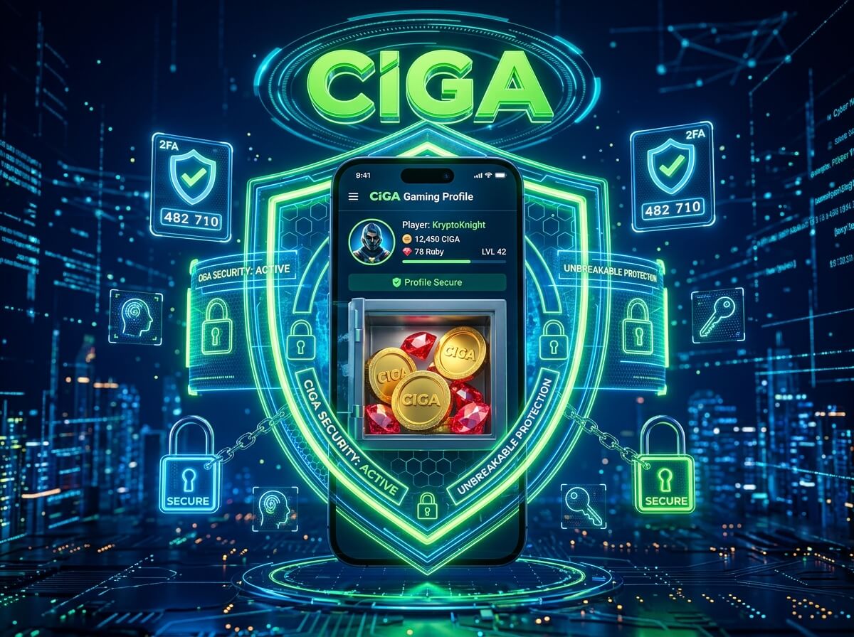 cách bảo mật tài khoản ciga game an toàn
