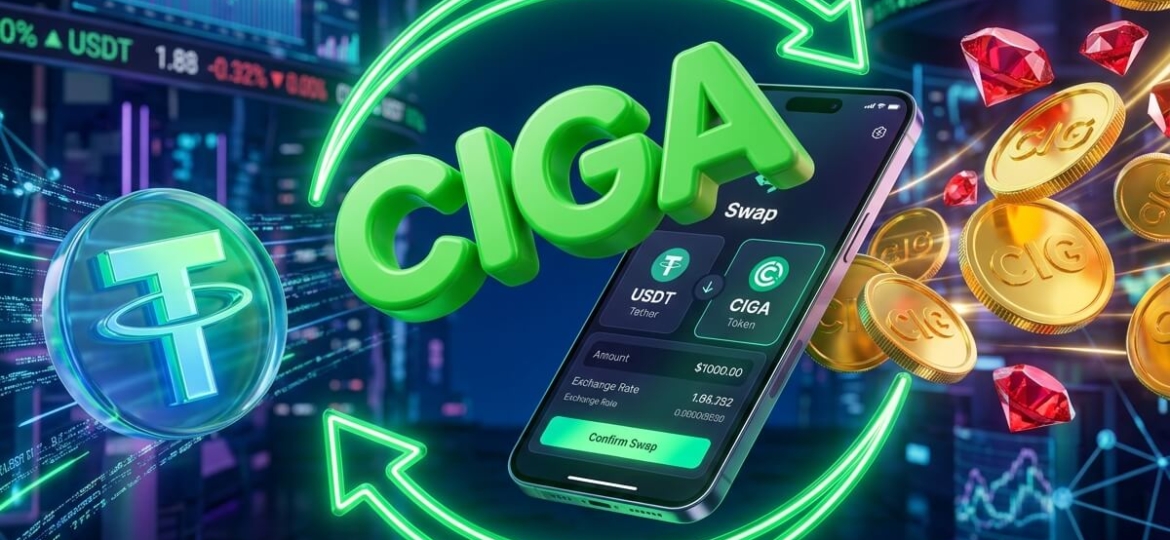 mua ciga token bằng usdt