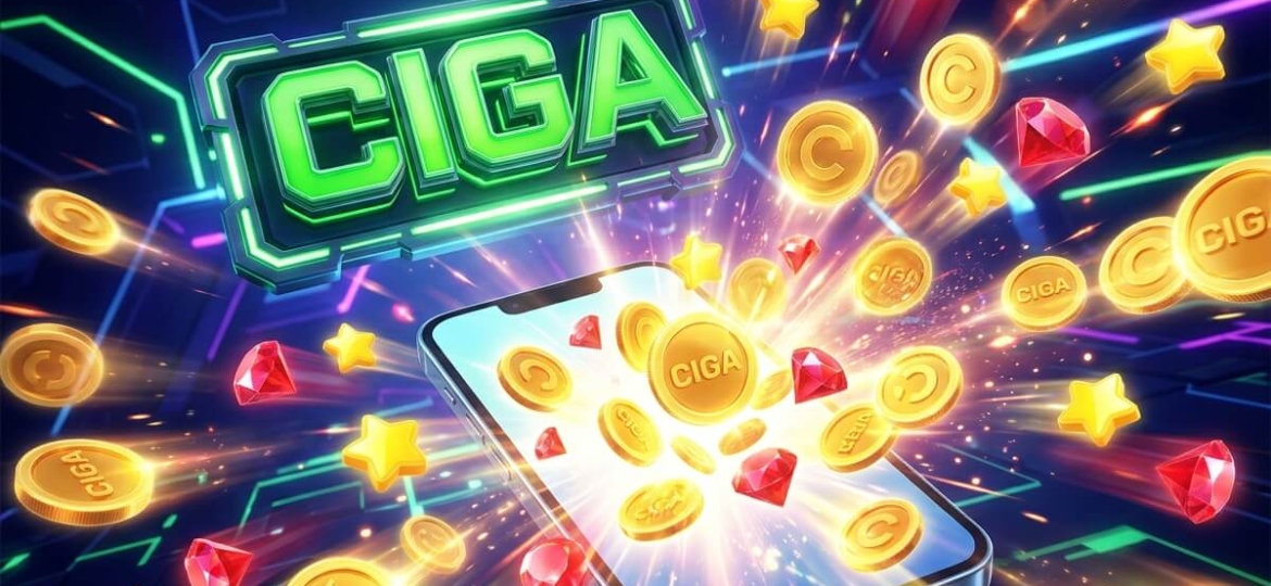 hoạt ảnh nhận thưởng ciga game