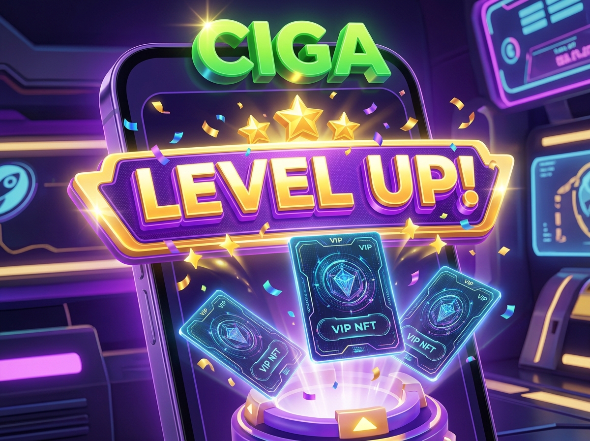 giao diện thăng cấp ciga game