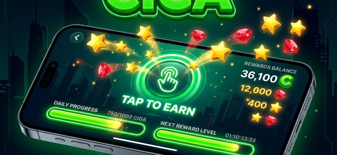 Đánh Giá Giao Diện Click Nhận Thưởng Ciga Game