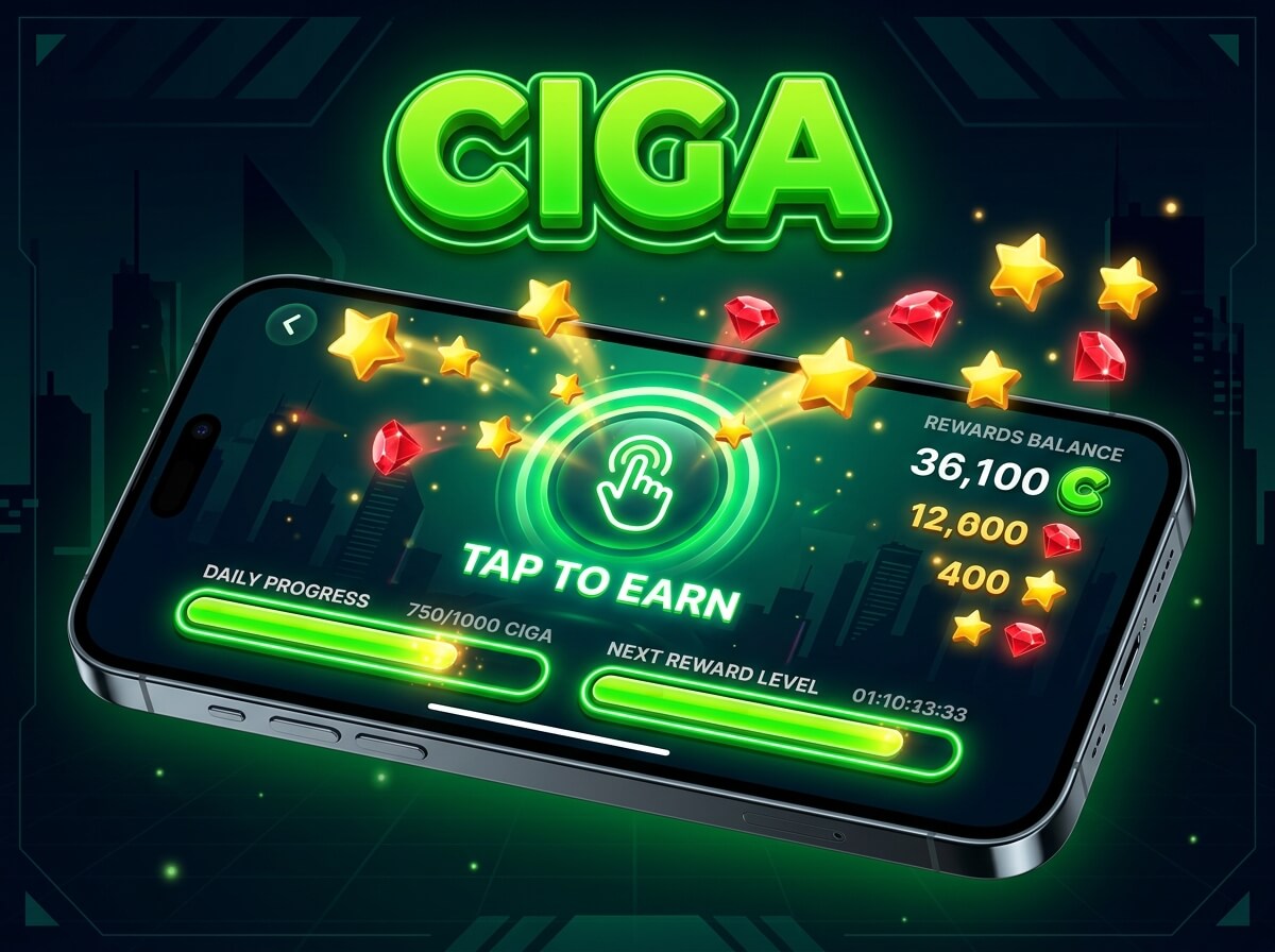 Đánh Giá Giao Diện Click Nhận Thưởng Ciga Game