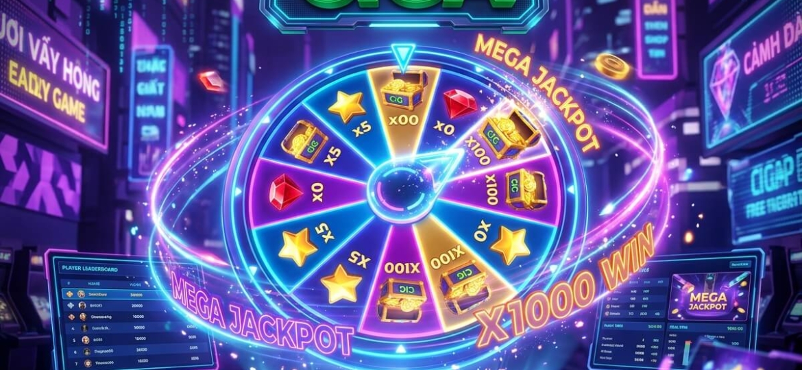 vòng quay may mắn ciga game