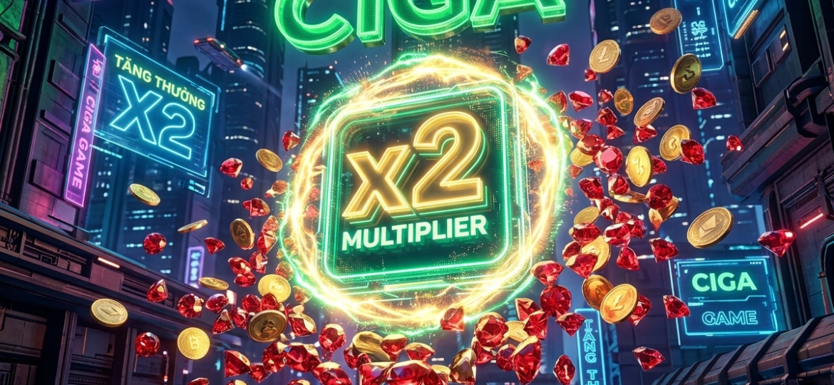 biểu tượng x2 thưởng ciga game