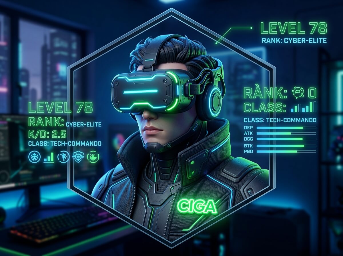 avatar nhân vật người chơi ciga game