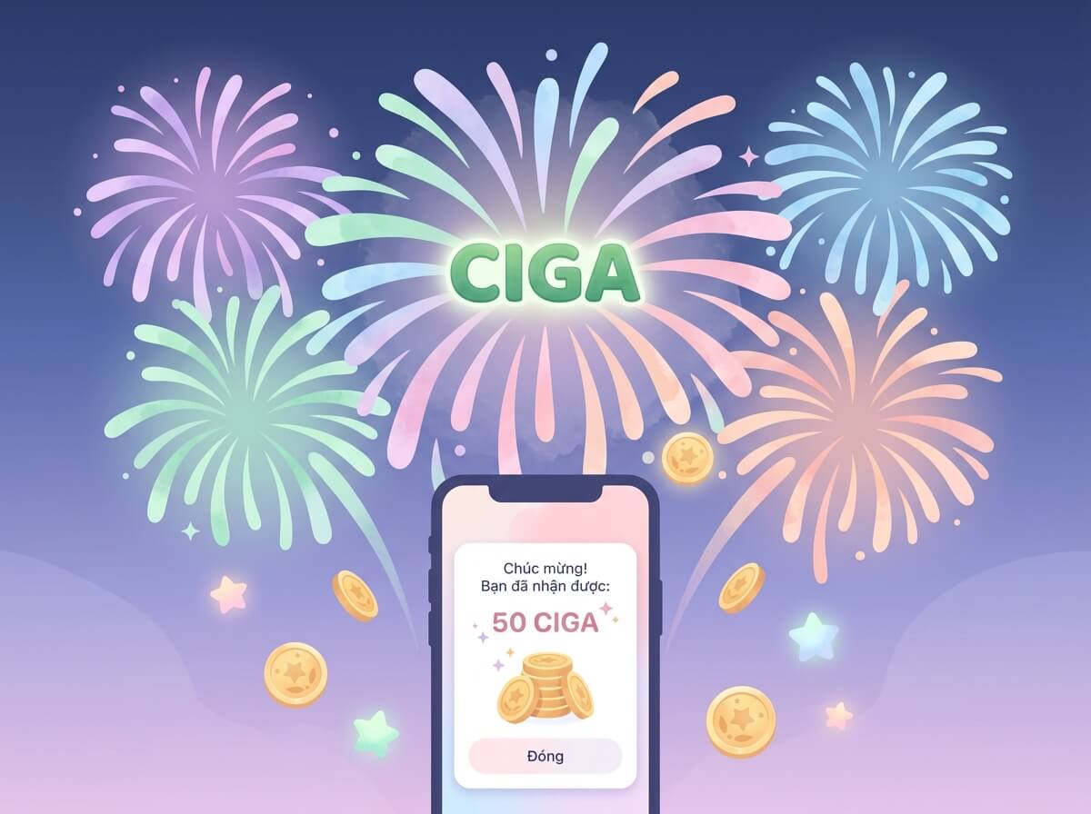 Phân Tích Hiệu Ứng Pháo Hoa Khi Nhận Thưởng Ciga