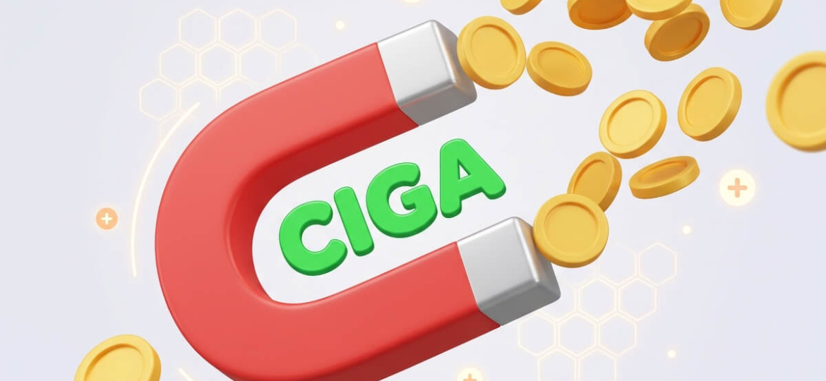 Giải Mã Hình Ảnh Nam Châm Hút Token Ciga