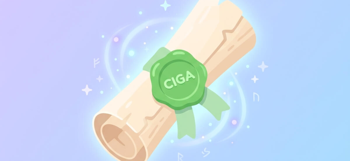 thiết kế cuộn giấy phép thuật ciga
