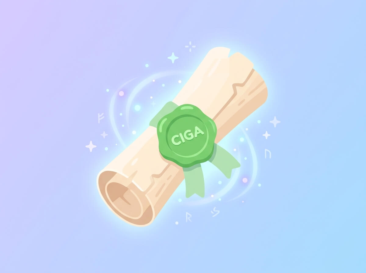 thiết kế cuộn giấy phép thuật ciga